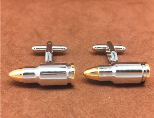 High quality bullet cufflink