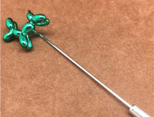 Magic balloon lapel pin